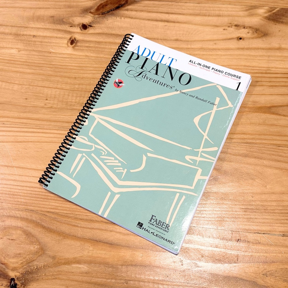 Adult Piano Lesson Book Music Educational Piano Basics Home Learning for Adults
